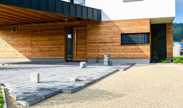 Residential Paver Driveway in Zilwaukee, MI